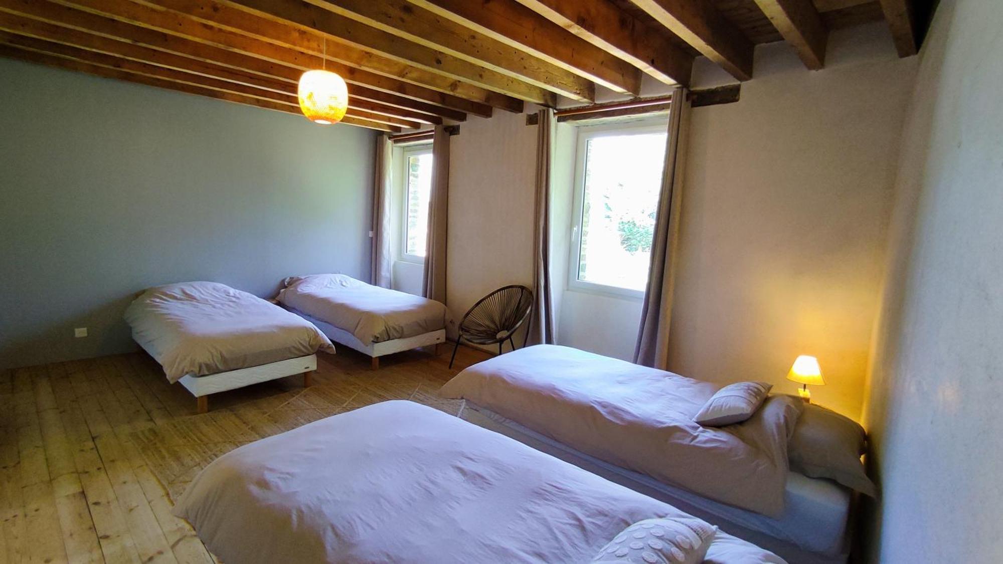 Guer Chambre D'Hote En Gite - Moulin De La Houssaie - Broceliande מראה חיצוני תמונה