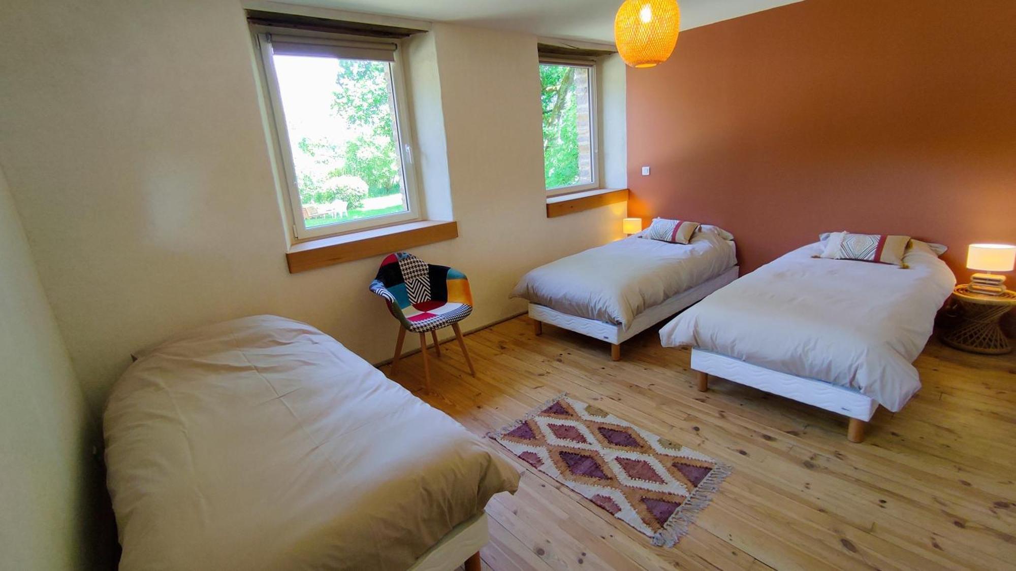 Guer Chambre D'Hote En Gite - Moulin De La Houssaie - Broceliande מראה חיצוני תמונה