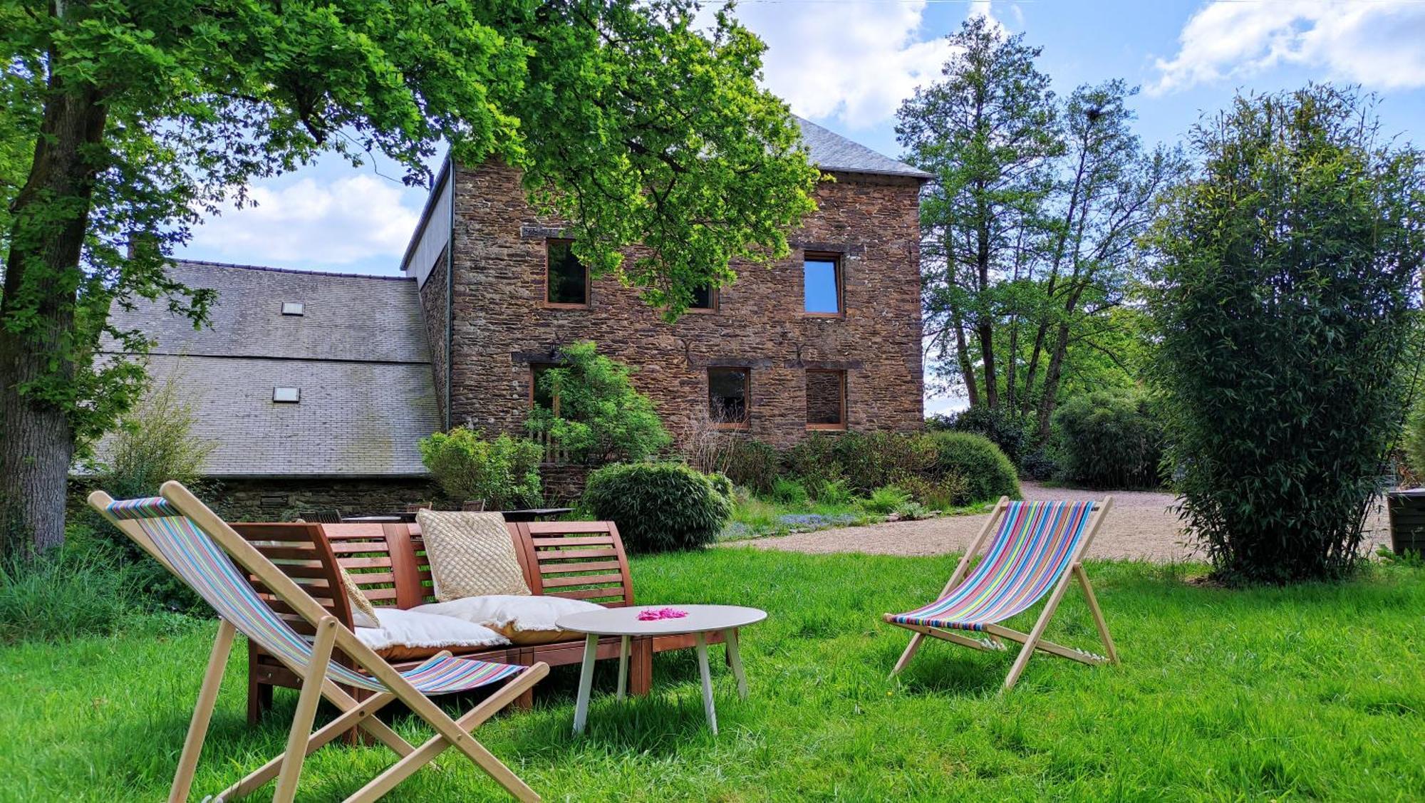 Guer Chambre D'Hote En Gite - Moulin De La Houssaie - Broceliande מראה חיצוני תמונה